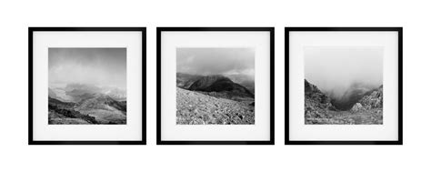 Black and White Landscape Photography Prints of Buttermere by James Bell