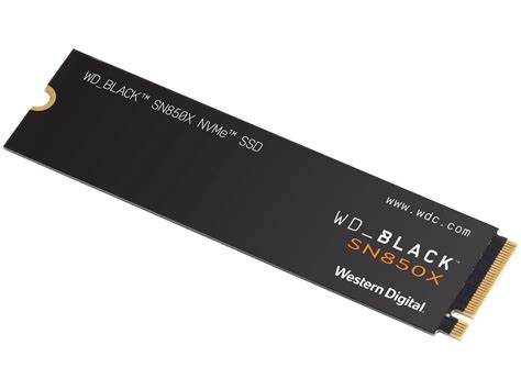 WD_BLACK SN850X NVMe M.2 2280 2TB PCI-Express 4.0 x4 Internal Solid State Drive (SSD ...