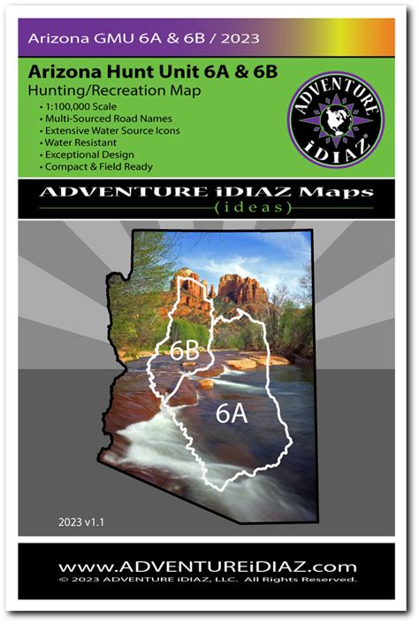 Arizona Hunting Unit Maps | ADVENTURE iDIAZ