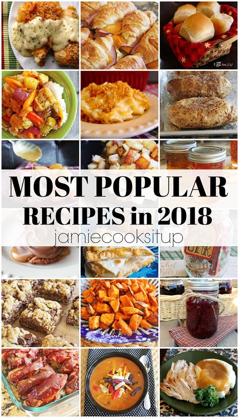 Top 20 Most Popular Recipes from 2018 - Jamie Cooks It Up