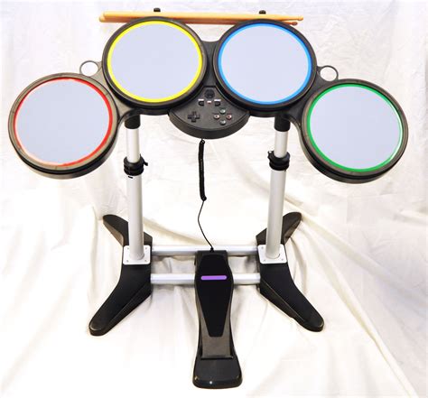 PS4 Rock Band 4 Wireless Drum Set kit 1 2 3 Beatles guitar hero band ...