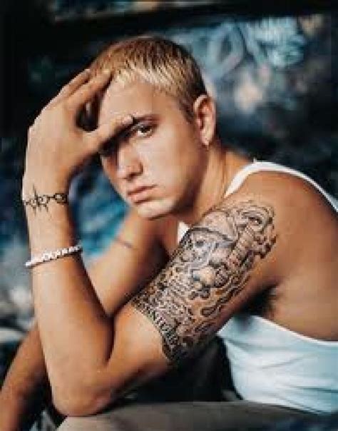 Eminem Awesome Famous Tattoo Artist - Inofashionstyle.com