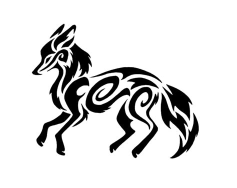 Cool Tribal Fox Designs To Draw - Cliparts.co