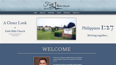 Faith Bible Church – Updated - Brubaker Design Services