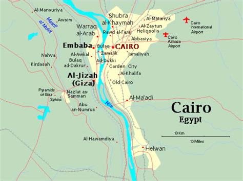 World Maps Library - Complete Resources: Maps Of Cairo Egypt