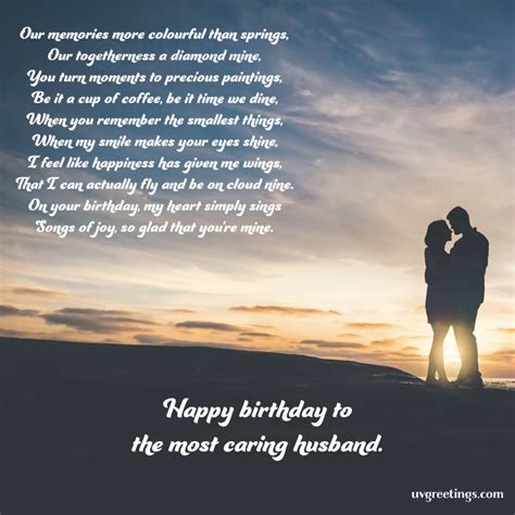 Happy Birthday Husband Poem