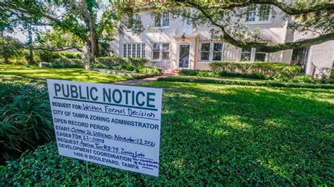 A historic Tampa home might be razed, but former owners want to stop it