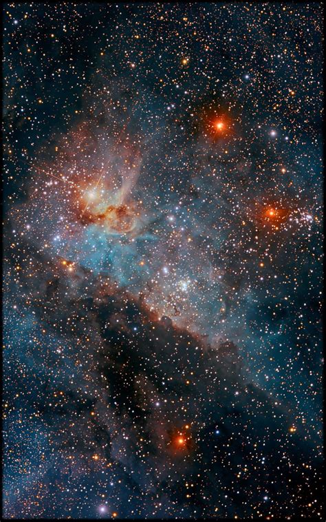 Keyhole Nebula In Carina In Near InfraRed By Rolf Wahl Ol, NASA HD ...