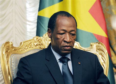 Burkina Faso president Blaise Compaoré resigns