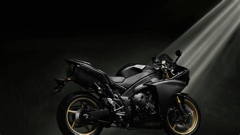 Black sports bike, Yamaha, Yamaha YZF R1, motorcycle, vehicle HD wallpaper | Wallpaper Flare