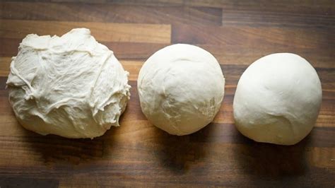 Three Different Types Of Dough - Kitchen Cookbook