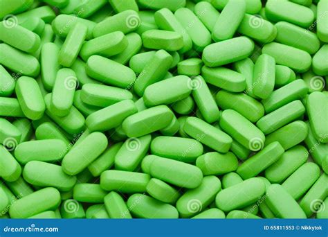 Nutrition Supplements, Green Vitamins Stock Image - Image of diet, dragee: 65811553