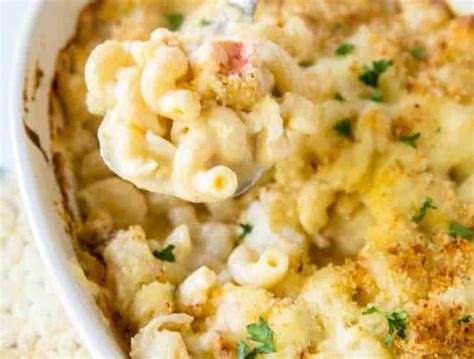 The Best Baked Lobster Mac and Cheese - Spoonful of Flavor