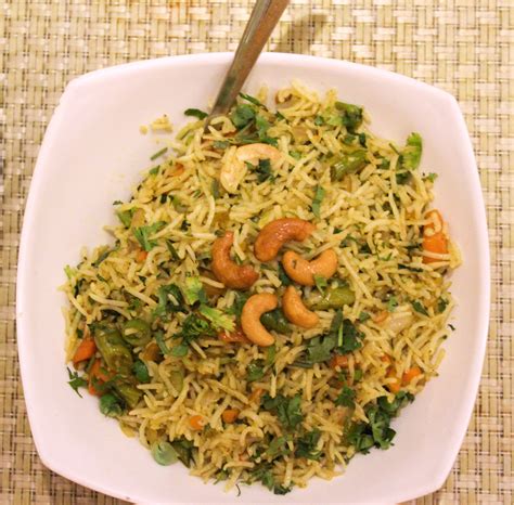 Vegetable Pulao Recipe – Om Bla Bla