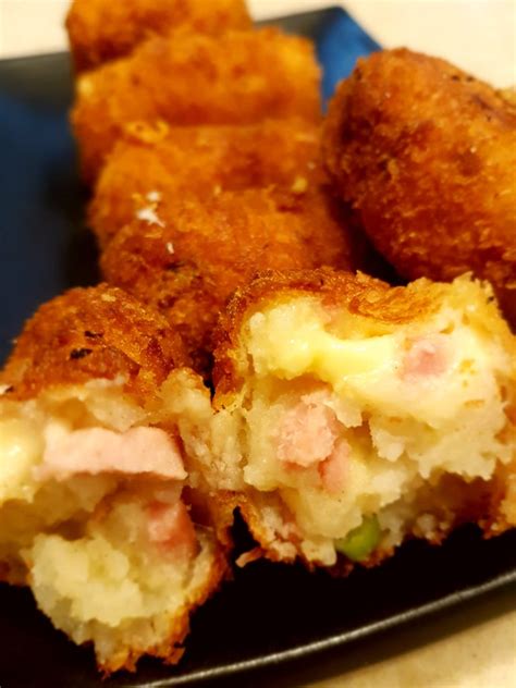 Crunchy Cheese and Ham Croquettes – Fork That's Good