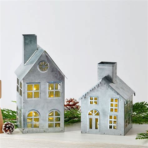 Vintage Christmas Village Houses