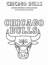 Chicago Bulls Coloring Pages sketch template
