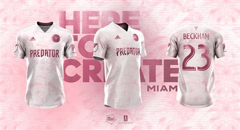 Inter Miami CF | Concept x Football Nerds on Behance Sports Jersey Design, Sports Graphic Design ...