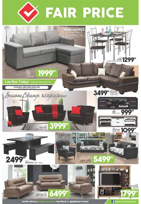 Fair Price Furniture Catalogue 1 September - 30 September 2016