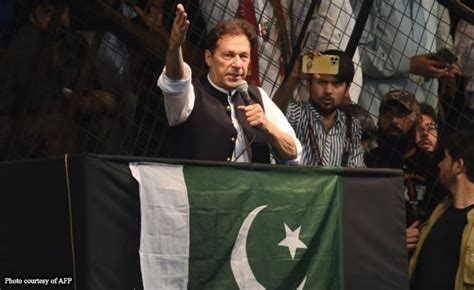 Pakistan media watchdog bans live telecast of former PM Khan's speeches