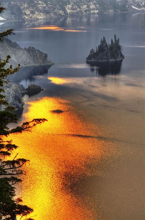 30 hermosas Fotos De atardecer y amanecer | Crater lake national park, Nature, Beautiful places