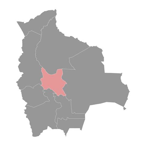 cochabamba Departamento mapa, administrativo división de Bolivia ...