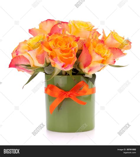 Orange Rose Bouquet Image & Photo (Free Trial) | Bigstock