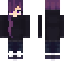 Purple Emo | Minecraft Skins