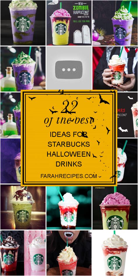 22 Of the Best Ideas for Starbucks Halloween Drinks - Most Popular ...