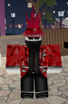 ROBLOX: Red Sparkle Time Fedora Look! by FockWulf190 on DeviantArt