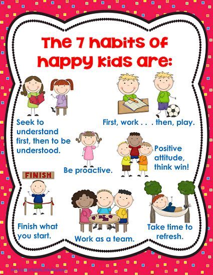 7 Habits Poster Health Lessons, Health Habits, 7 Habits Posters, Healthy Habits For Kids ...