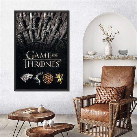 Game Of Thrones House Sigils Wall Art | Digital Art