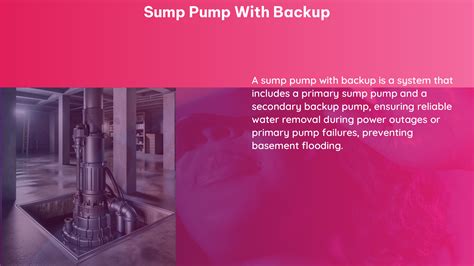 Sump Pump with Backup: A Comprehensive Guide for Homeowners