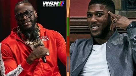 Deontay Wilder vs Anthony Joshua takes another flatlining twist - World ...