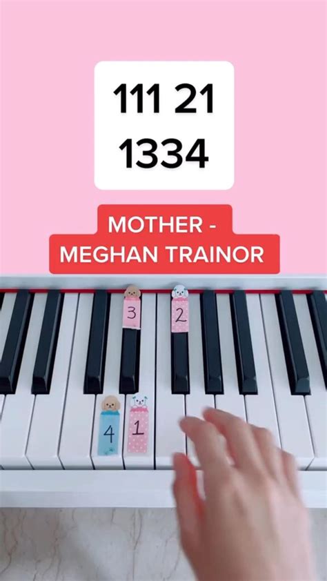 Mother - Meghan Trainor (Piano Tutorial) #easypianotutorial | Piano ...