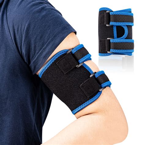 Buy Bicep Tendonitis Brace Compression Sleeve- Upper Arm Strap Support ...