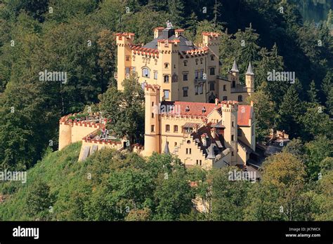 Castle Hohenschwangau, Schwangau, Allgau, Bavaria, Germany | Schloss Hohenschwangau, Schwangau ...