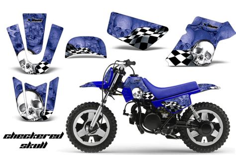 Yamaha PW80 Graphics Kits - Over 100 Designs Available - Invision Artworks Powersports Graphics