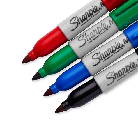 Sharpie MINI Marker Permanent, Permanent Marker Fine, 4-Carded, Assorted Inks (35113PP): Amazon ...