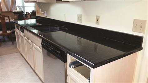 Homeeideas.com | Black pearl granite, Kitchen design showrooms, Granite kitchen
