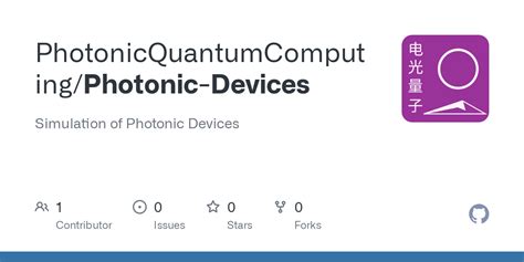 GitHub - PhotonicQuantumComputing/Photonic-Devices: Simulation of Photonic Devices