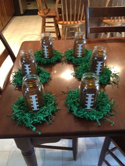 Football decorations, Football banquet, Football centerpieces