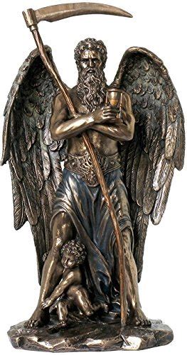 Amazon.com: 10.75" Chronos Greek Mythology God Time Statue Figure Figurine Sculpture Khronos ...