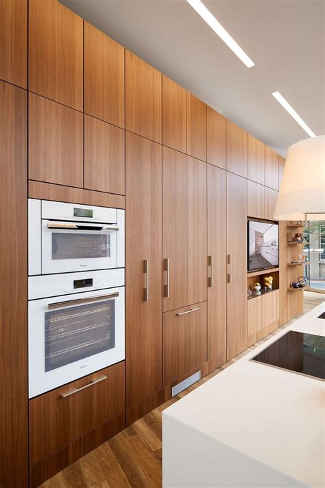 SieMatic Pure Kitchen, SieMatic wood veneer, natural walnut (cabinets/panels), SieMat ...