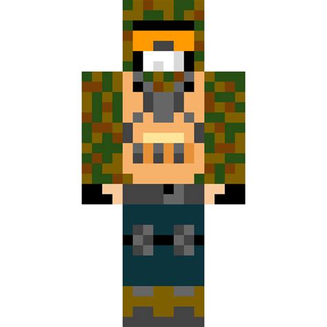 Custom soldier v2 pixel art