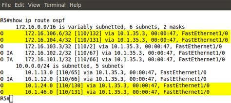 Hacking Cisco: Lab 26 - OSPF Virtual Link Example 3