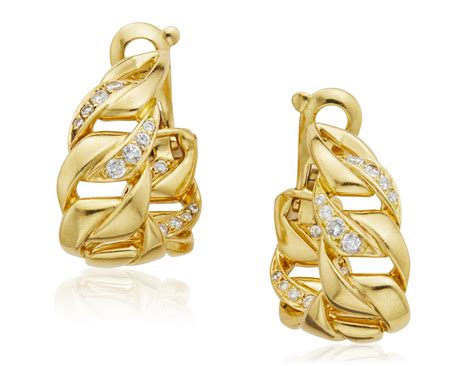 CARTIER DIAMOND EARRINGS, | Christie’s