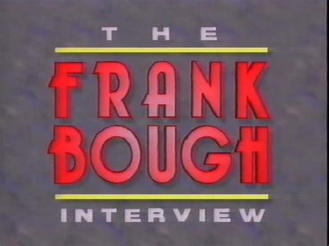 The Frank Bough Interview | TVARK