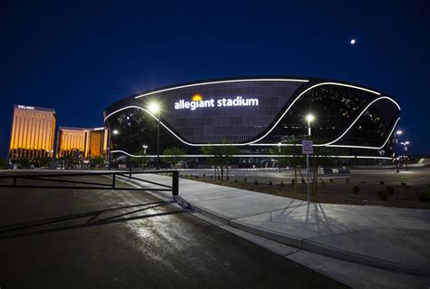 Allegiant Stadium hits substantial completion milestone | Las Vegas Raiders | Allegiant Stadium ...