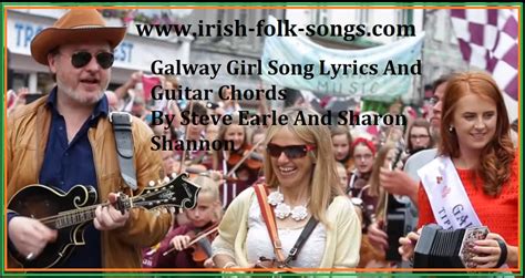 Galway Girl Song Lyrics Guitar Chords And Tin Whistle Sheet Music ...